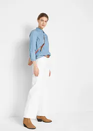 Jean large taille mi-haute, extensible, bonprix