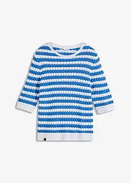 T-shirt en maille, manches 1/2, bonprix