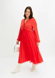 Robe plissée, bonprix