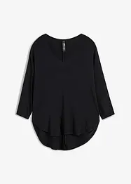 T-shirt manches 3/4 en viscose et élasthanne, bonprix