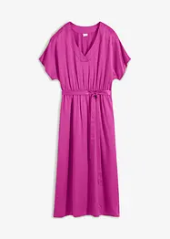 Robe en satin avec ceinture à nouer, BODYFLIRT