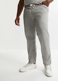 Pantalon droit extensible taille élastiquée, Regular, bonprix