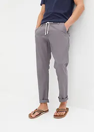 Pantalon chino en lin majoritaire Regular Fit, Straight, bonprix