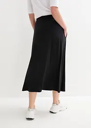 Jupe midi en jersey avec poches, bonprix