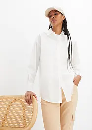 Chemise Oversize à patte de boutonnage, bonprix