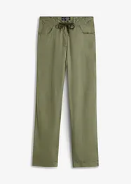 Pantalon cargo léger avec lien sous coulisse, bonprix