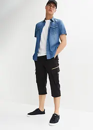 Pantalon jogger 3/4 avec poches cargo, Regular, bonprix