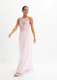 Robe longue à dentelle et jupe en tulle, BODYFLIRT boutique