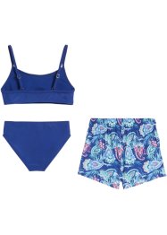 Bikini et short de bain fille (ens. 3 pces.), bpc bonprix collection