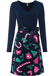 Robe trapèze courte, bonprix