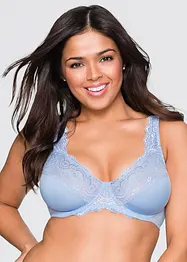 Lot de 2 soutiens-gorge à armatures avec dentelle, bonprix