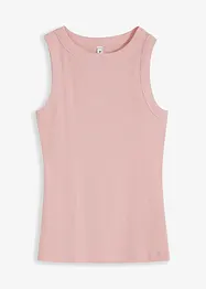 Débardeur côtelé 100% coton, bonprix