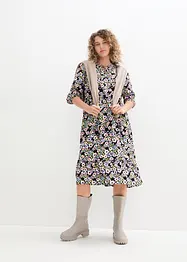 Robe midi en viscose, bonprix