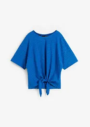 T-shirt manches chauve-souris avec broderie anglaise, bonprix