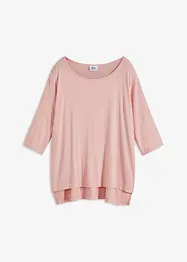 T-shirt boxy en viscose extensible, bonprix