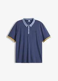 Polo en coton piqué, manches courtes, bonprix