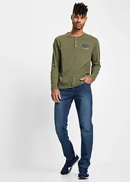 Jean slim extensible, droit, bonprix