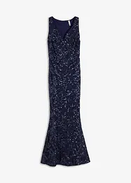 Robe longue sirène à sequins, bonprix