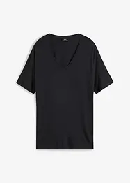T-shirt long en viscose extensible, bonprix