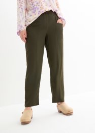 Pantalon ample à poches plaquées et taille haute confortable, bpc bonprix collection