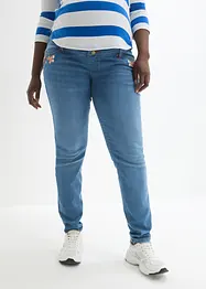 Jean skinny de grossesse avec broderies, bpc bonprix collection