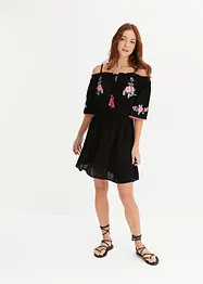 Robe à épaules dénudées avec broderie, BODYFLIRT