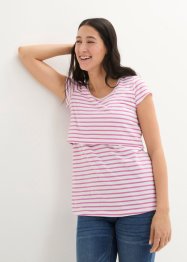 T-shirt coton de grossesse et d'allaitement, bpc bonprix collection