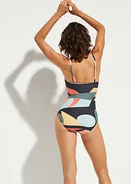 Maillot 1 pièce sculptant, maintien léger, bonprix