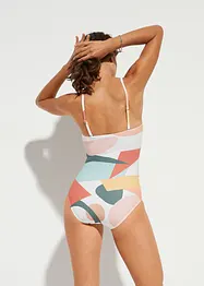Maillot 1 pièce sculptant, maintien léger, bonprix