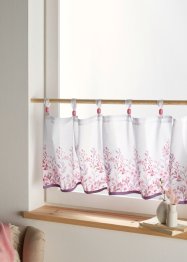 Brise-bise en coton avec imprimé floral, bpc living bonprix collection