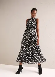 Robe en crêpe avec fil lurex, bonprix