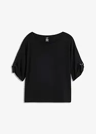 T-shirt à encolure bateau, bonprix
