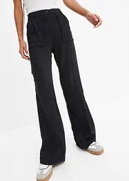 Pantalon large et fluide style cargo, bonprix