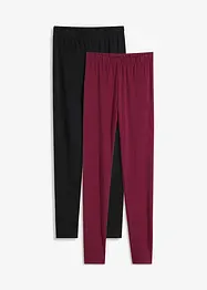 Lot de 2 leggings, bonprix