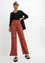 Pantalon palazzo à imprimé batik, BODYFLIRT