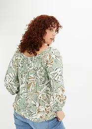 Tunique-blouse imprimée, bonprix