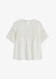 Blouse à dentelle, bonprix