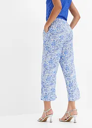 Pantalon taille élastique imprimé, bonprix