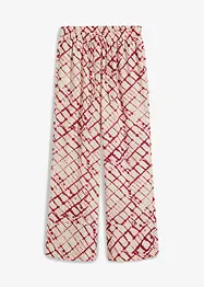 Pantalon ample avec imprimé, bonprix