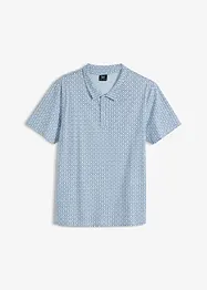 Polo manches courtes en coton avec imprimé minimaliste, bpc bonprix collection