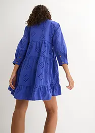 Robe-tunique à broderie ajourée, bonprix