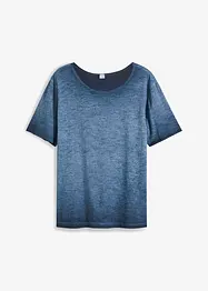 T-shirt en coton, aspect délavé, bonprix