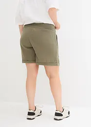 Bermuda de grossesse à taille smockée, bonprix