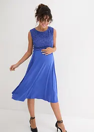 Robe de grossesse à dentelle avec dos extensible, bonprix