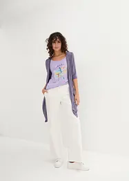T-shirt 2 en 1 en viscose, bonprix