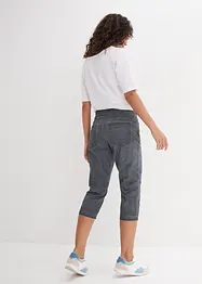 Pantalon 3/4 avec cordon contrastant, bonprix