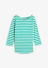 T-shirt 3/4 à encolure bateau, bonprix