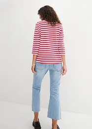 T-shirt à encolure bateau, bonprix