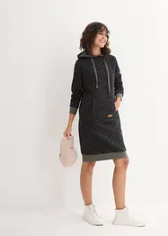 Robe sweat à capuche, bonprix