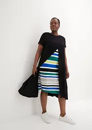 Robe en jersey viscose extensible, bonprix